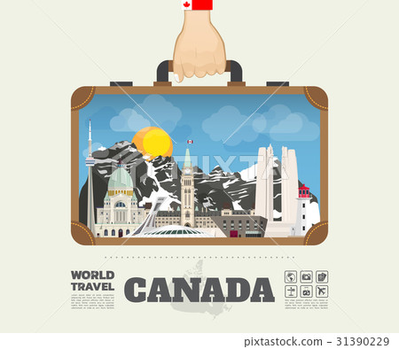 Hand carrying canada Landmark Global Travel. 31390229