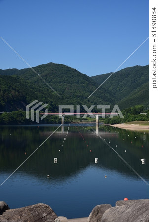 Hiroshima ken Yachiyo Lake Satoshi dam Daitoba Ohashi 31390834