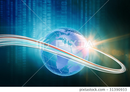 Growing digital technology through the world 31390933