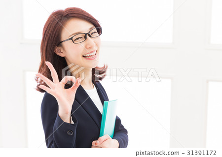 婦女與文件的業務 31391172