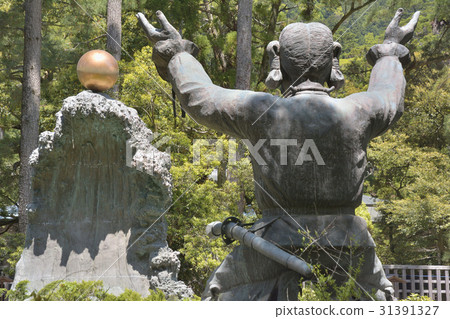 Daikoku Shinto bronze statue Musubi's god image Izumo Taisha 31391327