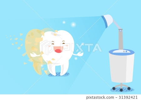 teeth with whitening concept teeth with whitening concept 31392421