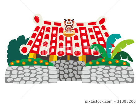 沖繩的一個古老的私人住宅 沖繩的一個古老的私人住宅 31393206