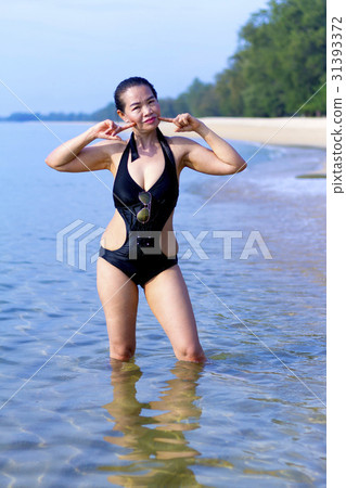 Lady show body sexy symbol swimsuit Lady show body sexy symbol swimsuit 31393372