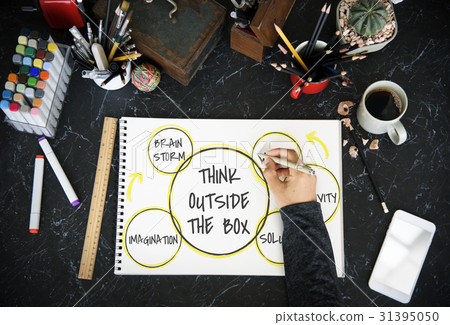 Think Outside the Box Inspiration Creativity Think Outside the Box Inspiration Creativity 31395050