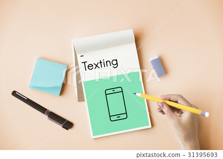 Mobile Phone Telecommunication Social Network Connection 31395693