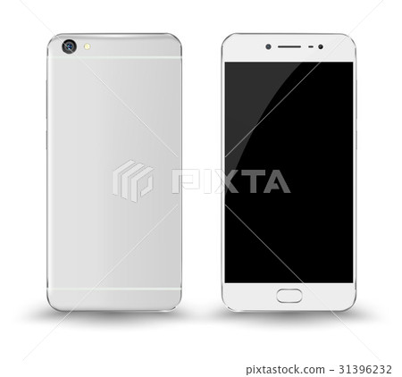 Front and back smartphone mockup. 31396232