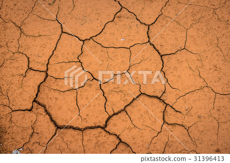 Close up Dry Earth background 31396413