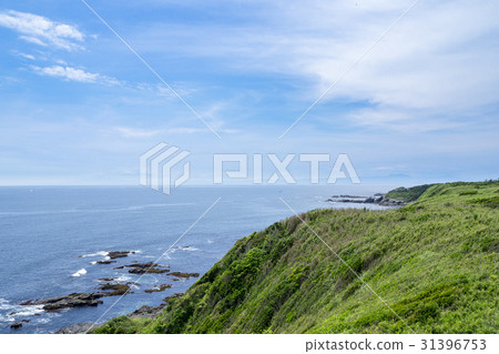 The sea which can be seen from the cape 31396753