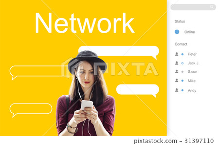 Chat Message Talk Connect Notification Word Chat Message Talk Connect Notification Word 31397110