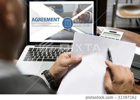 Contract fair agreement webpage interface Contract fair agreement webpage interface 31397162