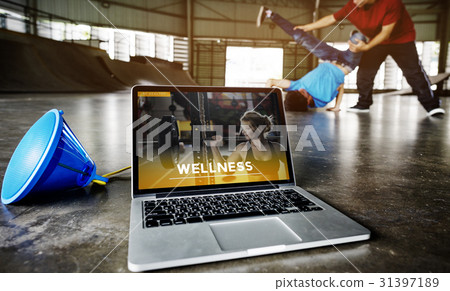 Fitness Healthy Lifestyle Wellbeing Activity Concept 31397189