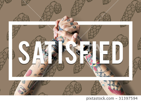 Satisfied Spirit Tolerance Forbearance Mood 31397594