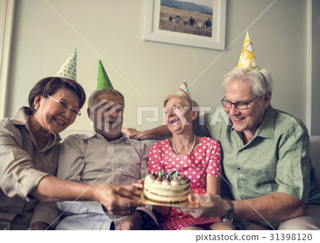Senior Life Celebration Cake Birthday 31398120