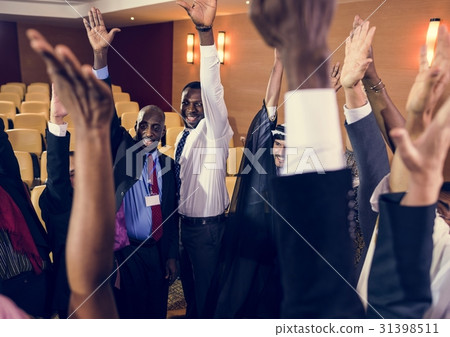 Diverse People Deal Teamwork Hands Together Partnership Diverse People Deal Teamwork Hands Together Partnership 31398511