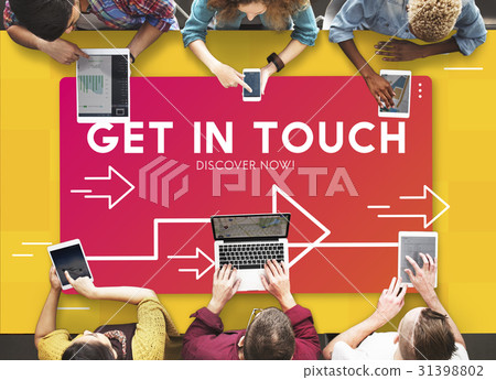 Get in touch Contact Enquiry Communication Get in touch Contact Enquiry Communication 31398802