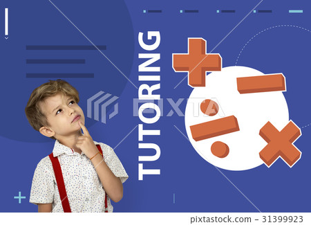 Student solving mathematics solution lessons 31399923