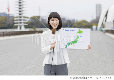 女性安娜天氣預報 31402353