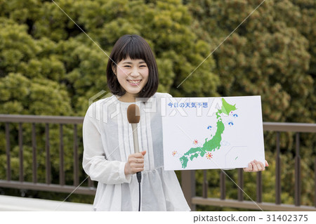 女性安娜天氣預報 31402375