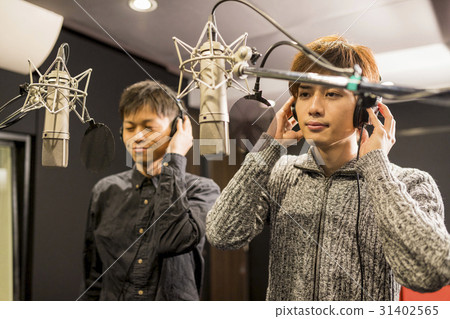 Male recording Male recording 31402565