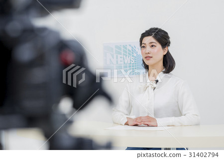 Women's Anna news program caster 31402794