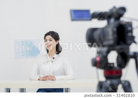 Women's Anna news program caster 31402810