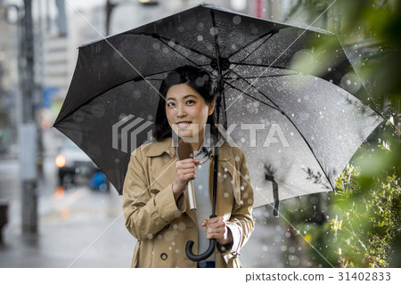 雨落街頭接力報導女子安娜 31402833
