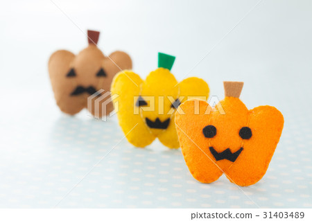 Handmade Felt Doll Jack O Lantern Handmade Felt Doll Jack O Lantern 31403489