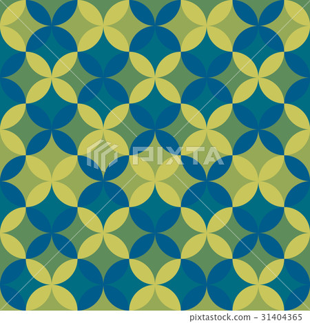 Abstract geometric pattern green color background - Stock Illustration ...