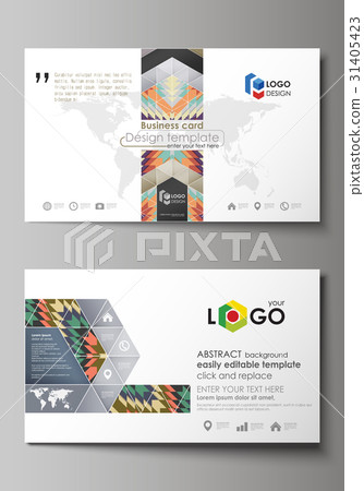Business card templates. Easy editable layout 31405423