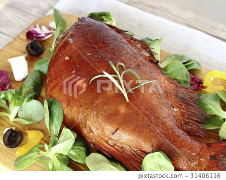 Smoked sea bass Smoked sea bass 31406116