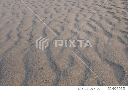 Sandy beach at dusk Sandy beach at dusk 31406915