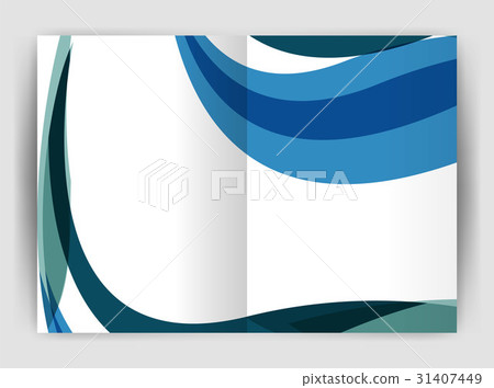 Wave design business brochure or annual report Wave design business brochure or annual report 31407449