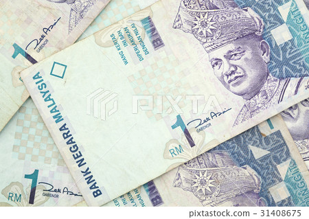 Close up of Malaysian Ringgits 31408675
