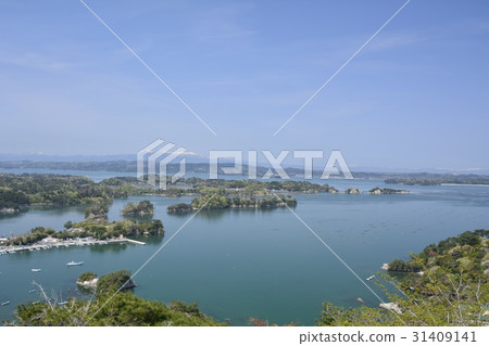 Matsushima Four Opinions Scenery from Otakomori (spectacle) 2017 Spring Matsushima Four Opinions Scenery from Otakomori (spectacle) 2017 Spring 31409141