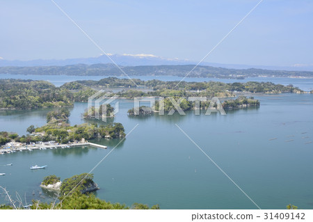 Matsushima Four Opinions Scenery from Otakomori (spectacle) 2017 Spring Matsushima Four Opinions Scenery from Otakomori (spectacle) 2017 Spring 31409142
