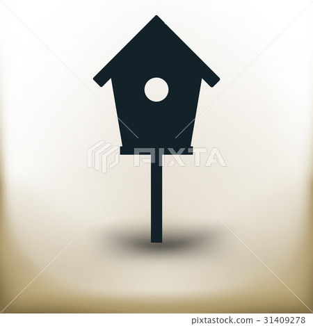 simple bird house 31409278