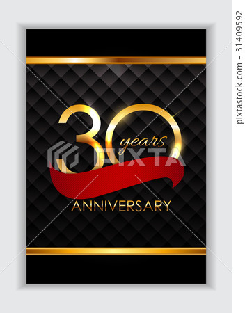 Template 30 Years Anniversary Congratulations Template 30 Years Anniversary Congratulations 31409592