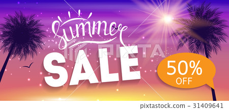 Summer Sale Banner Template for your Business 31409641