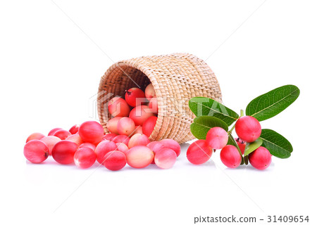 karanda or carunda tropical fruit  31409654