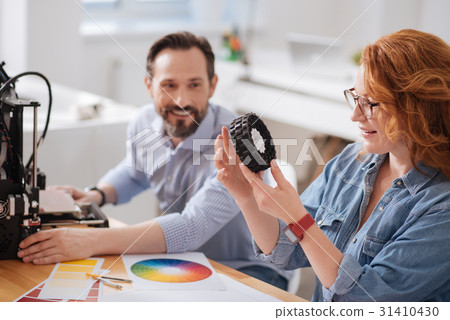 Professional creative designer looking at the 31410430