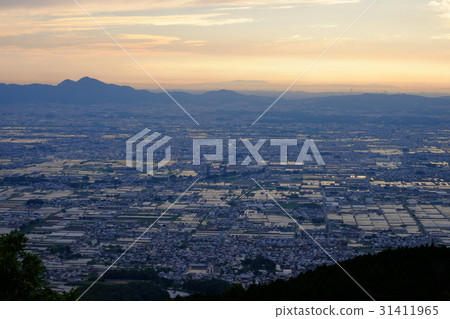 琉球山的夜景(奈良縣天理市) 琉球山的夜景(奈良縣天理市) 31411965