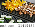 Sliced up vegetables 31415484