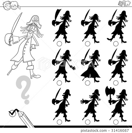 shadows differences for coloring 31416087