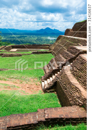 Sigiriya Lion Rock Fortress in Sri Lanka Sigiriya Lion Rock Fortress in Sri Lanka 31416637