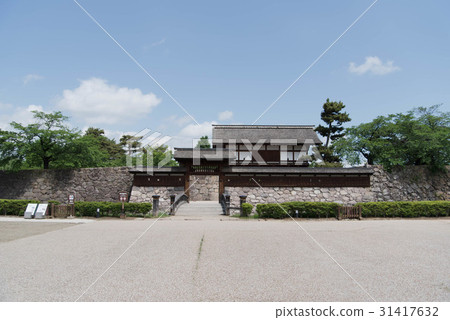 長野縣城堡遺址松尾城Kaizu Castle Taikomon 31417632