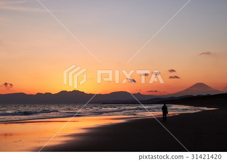 湘南景觀茅崎海岸 31421420