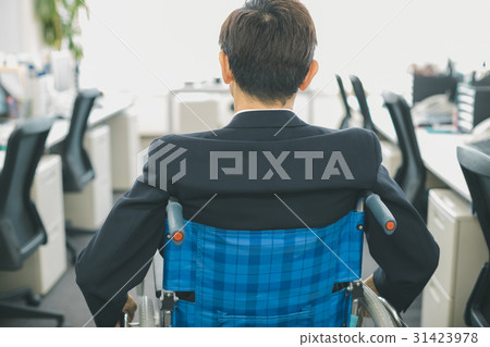 輪椅 商務人士 商人 31423978