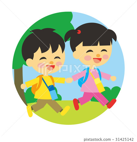 Children and event events excursion - Stock Illustration [31425142] - PIXTA