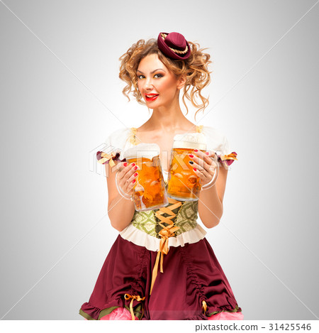 Beer and toast. 31425546